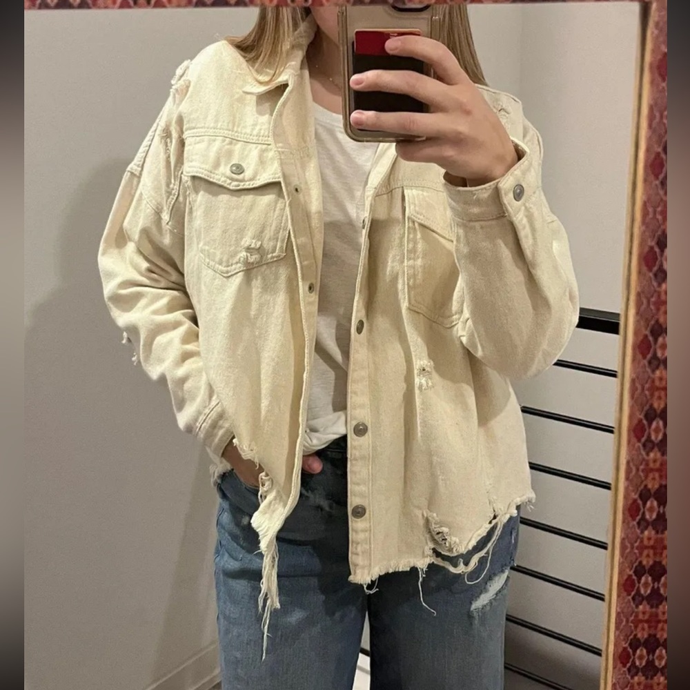 GB Frayed Jacket